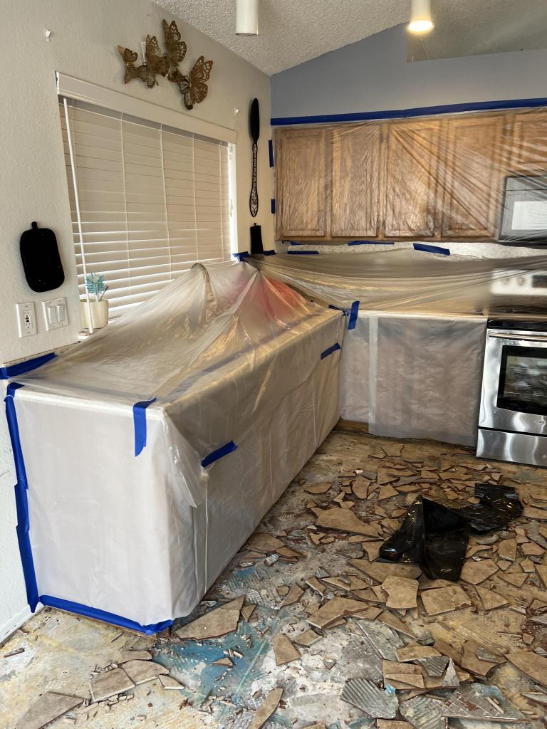 Restoring a Water-Damaged Kitchen in Gilbert, AZ